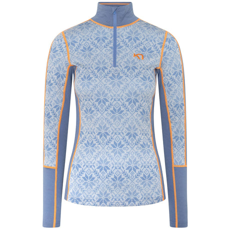 Kari Traa Anna Half Zip Skiundertrøje Dame - Sea -