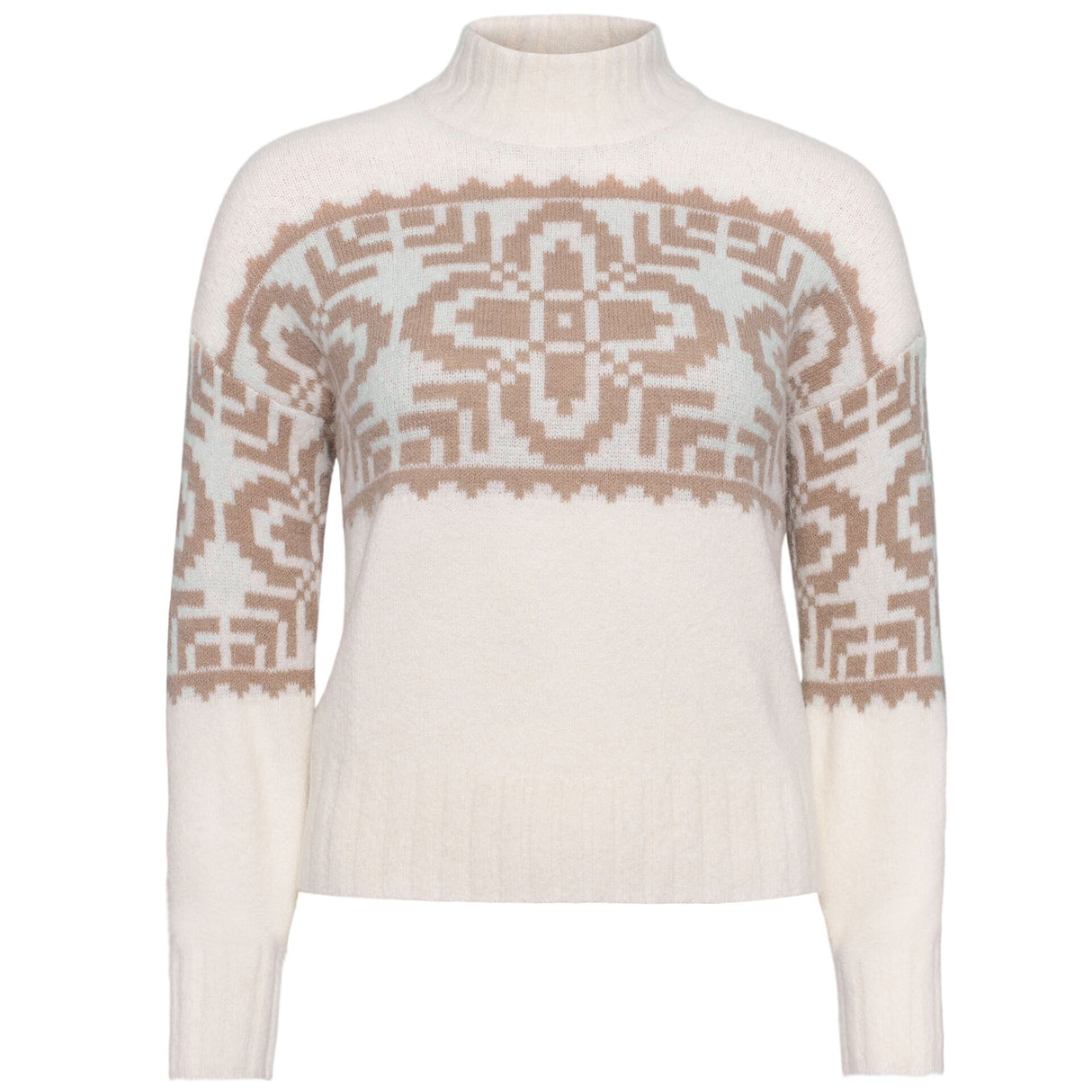 Kari Traa Disa Knit Striktrøje Dame - Natural White -