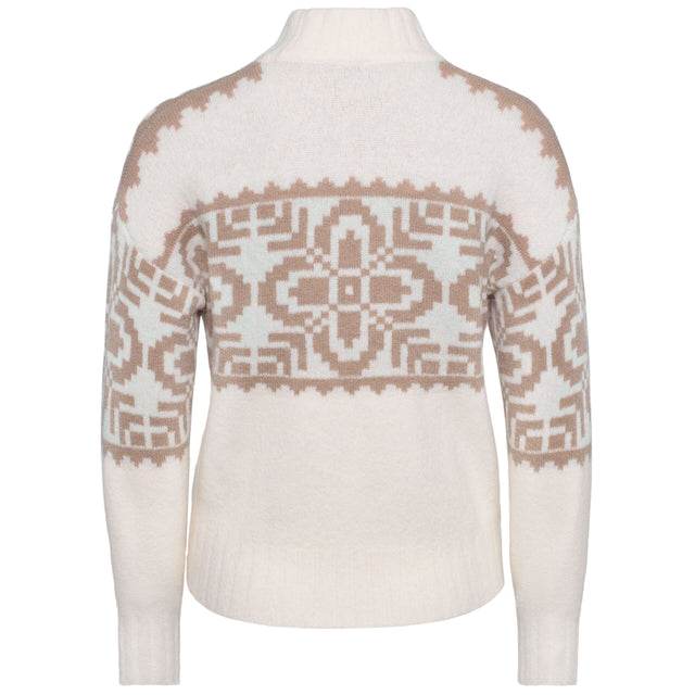 Kari Traa Disa Knit Striktrøje Dame - Natural White - Natural White