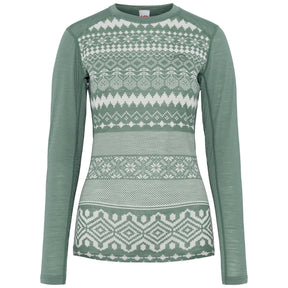 Kari Traa Live Long Sleeve Skiundertrøje Dame - Murk Green - Murk Green