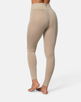 Kari Traa Vilma High Waist Base Layer Pants Skiunderbukser Dame - Mocha -