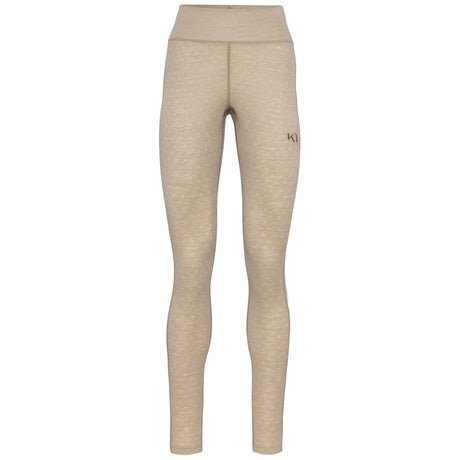 Kari Traa Vilma Long Sleeve High Waist Skiundertøj Sæt Dame - Mocha -