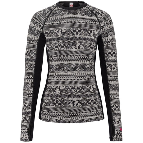 Kari Traa Tale Long Sleeve Skiundertrøje Dame - Black -