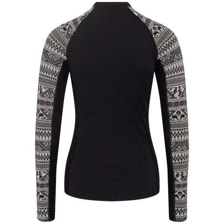 Kari Traa Tale Long Sleeve Skiundertrøje Dame - Black -