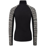 Kari Traa Tale Half Zip Skiundertøj Sæt Dame - Black -