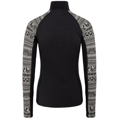 Kari Traa Tale Half Zip Skiundertøj Sæt Dame - Black -