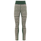Kari Traa Tale Long Sleeve Skiundertøj Sæt Dame - Thyme Green -