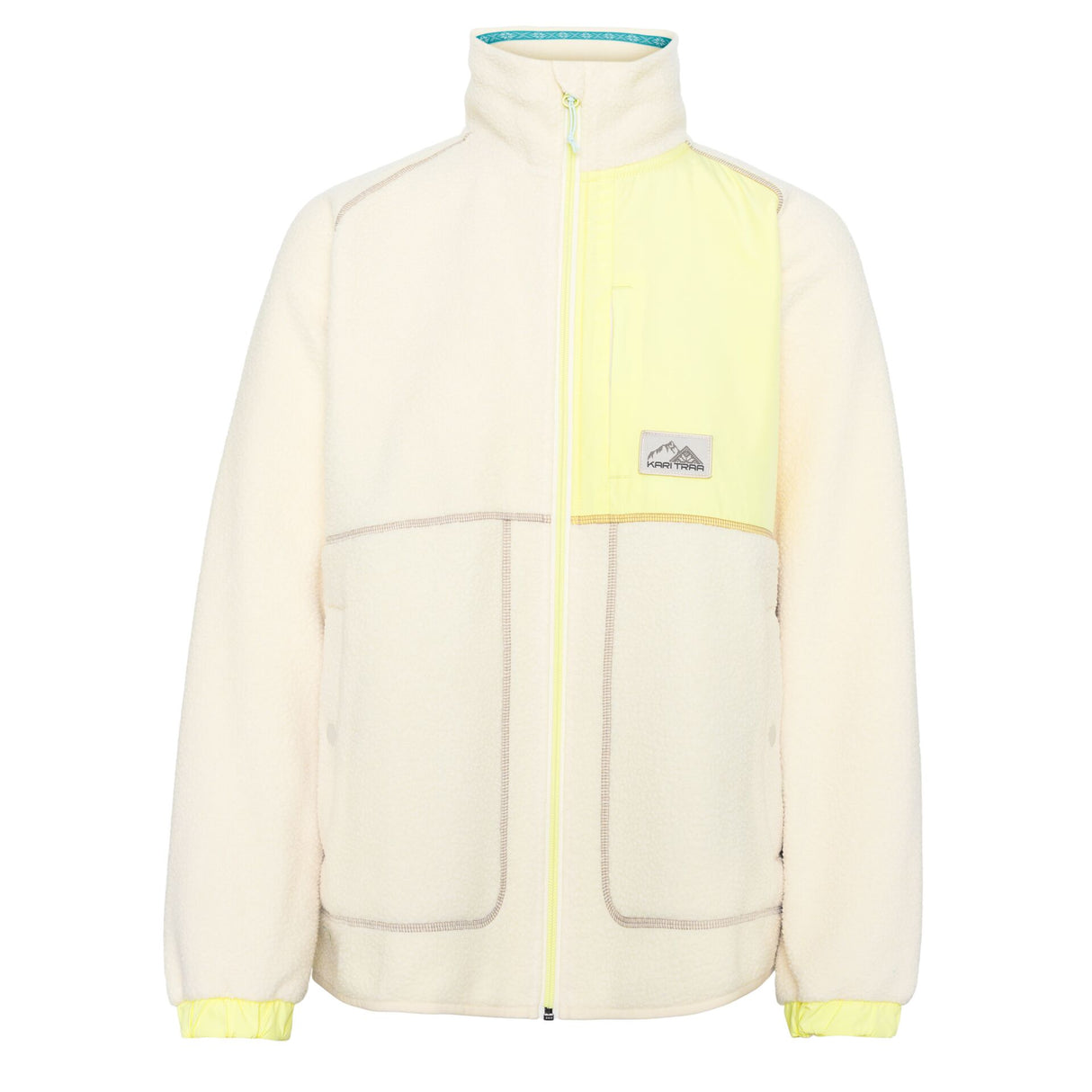 Kari Traa Emma Midlayer Fleecetrøje Dame - Natural White -