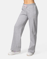 Kari Traa Synne Wide Leg Pants - Light Grey Melange - Peaco