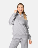 Kari Traa Synne Hood Dame - Light Grey Melange - Peaco