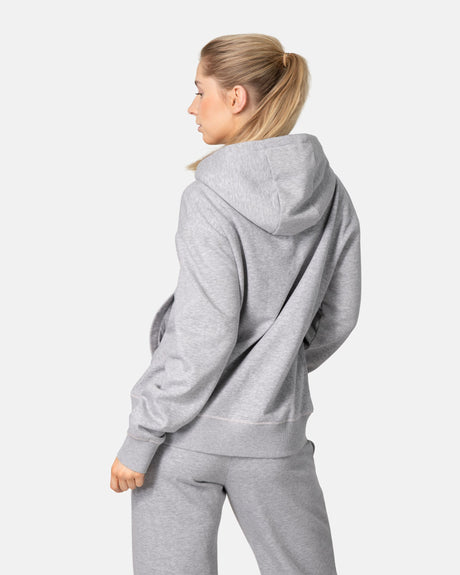 Kari Traa Synne Hood Dame - Light Grey Melange -