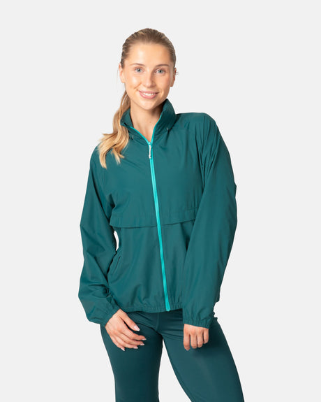 Kari Traa Nia Wind Jacket Vindjakke Dame - Peacock - Peacock