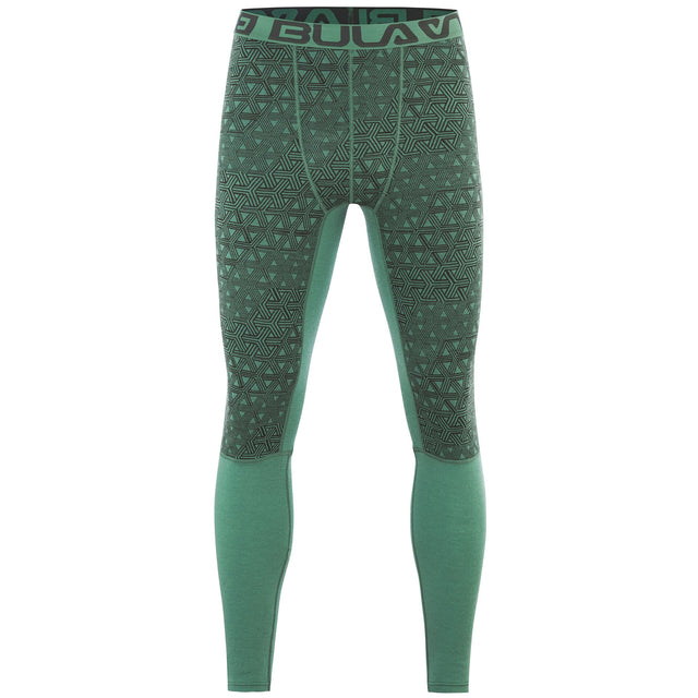 Bula Geo Merino Wool Pant Skiunderbukser Herre - Ivy - Ivy