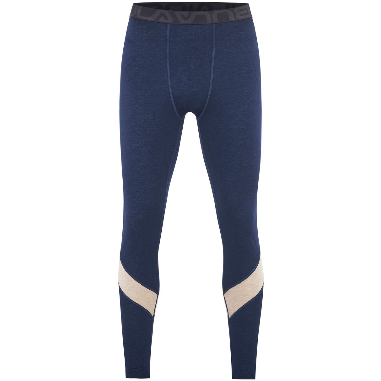 Bula Retro Merino Wool Crew Skiundertøj Sæt Herre - Navy