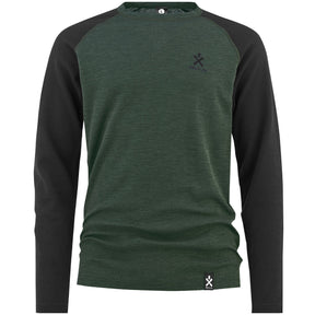 Bula Men's Norm Merino Wool Crew Skiundertrøje Herre - Black - Black