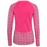 Kari Traa Rose Light Long Sleeve Capri Skiundertøj Sæt Dame - Berry Pink -