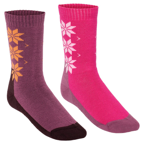 Kari Traa KT Wool Sock Uldsokker 2pk - Plum