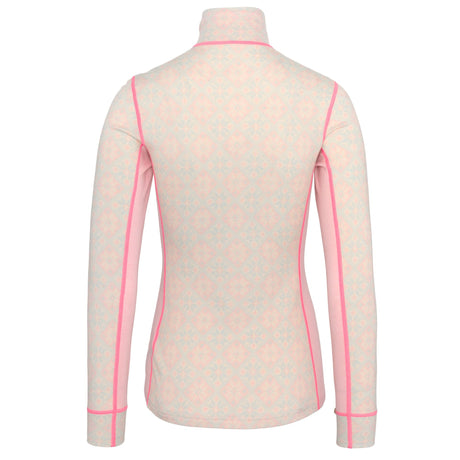 Kari Traa Rose Half Zip Skiundertrøje Dame - Cotton Candy -