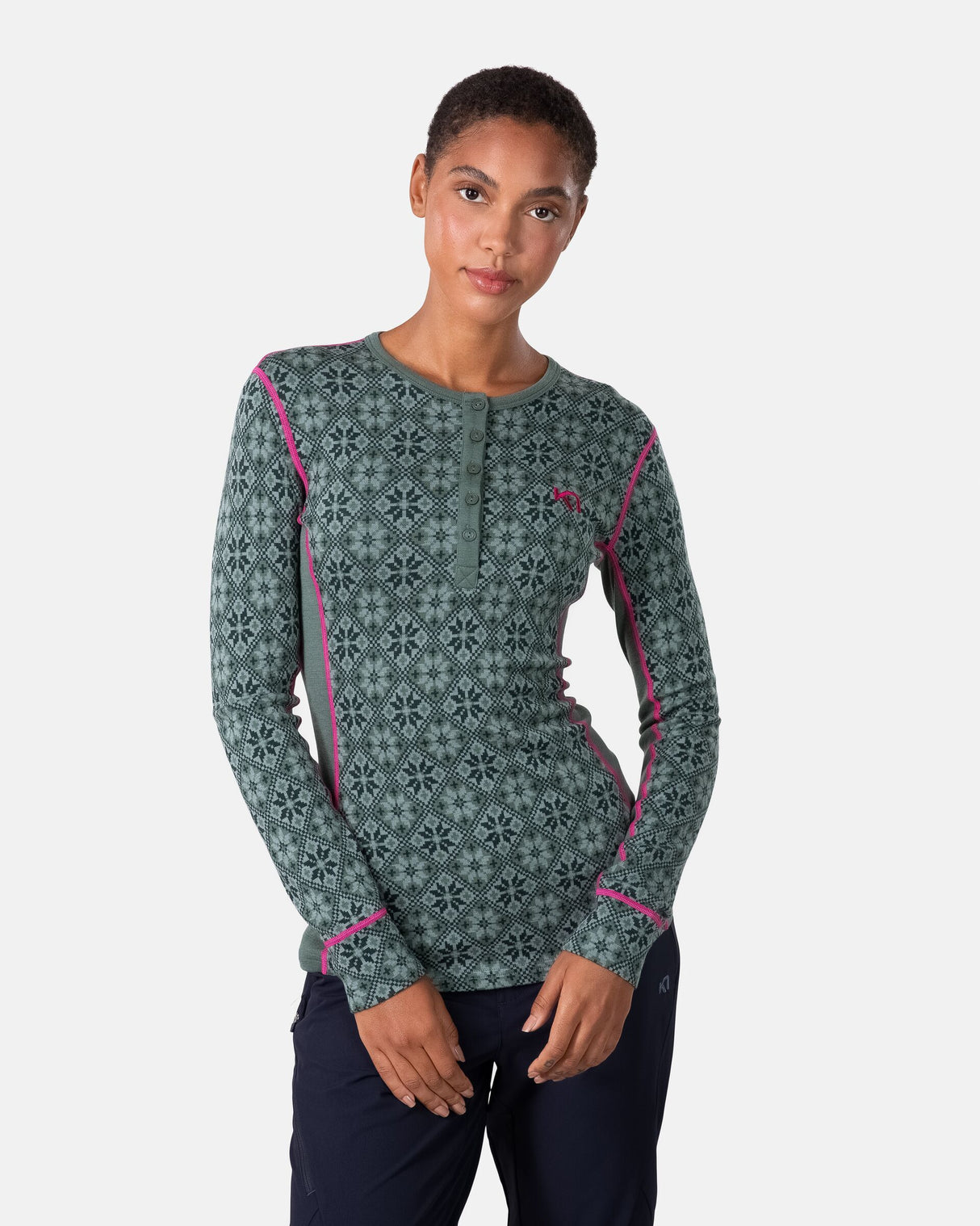 Kari Traa Rose Long Sleeve Baselayer - 100% Merinould -