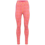 Kari Traa Rose High Waisted Baselayer Pants Skiunderbukser Dame - Berry Pink