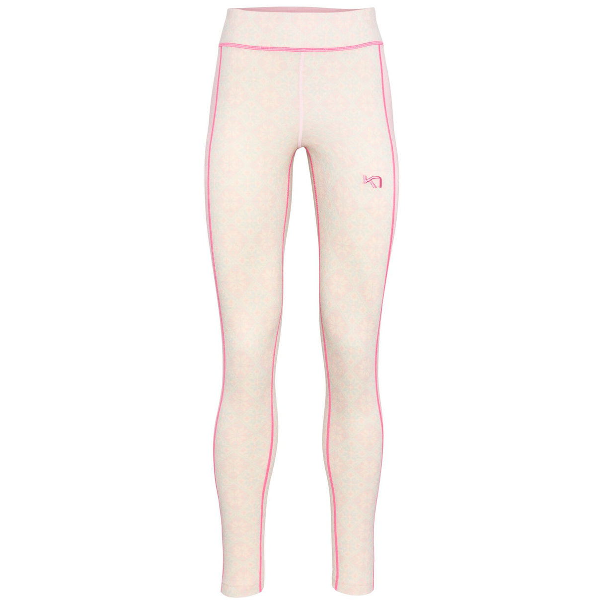 Kari Traa Rose High Waist Pants Skiunderbukser Dame - Cotton Candy -