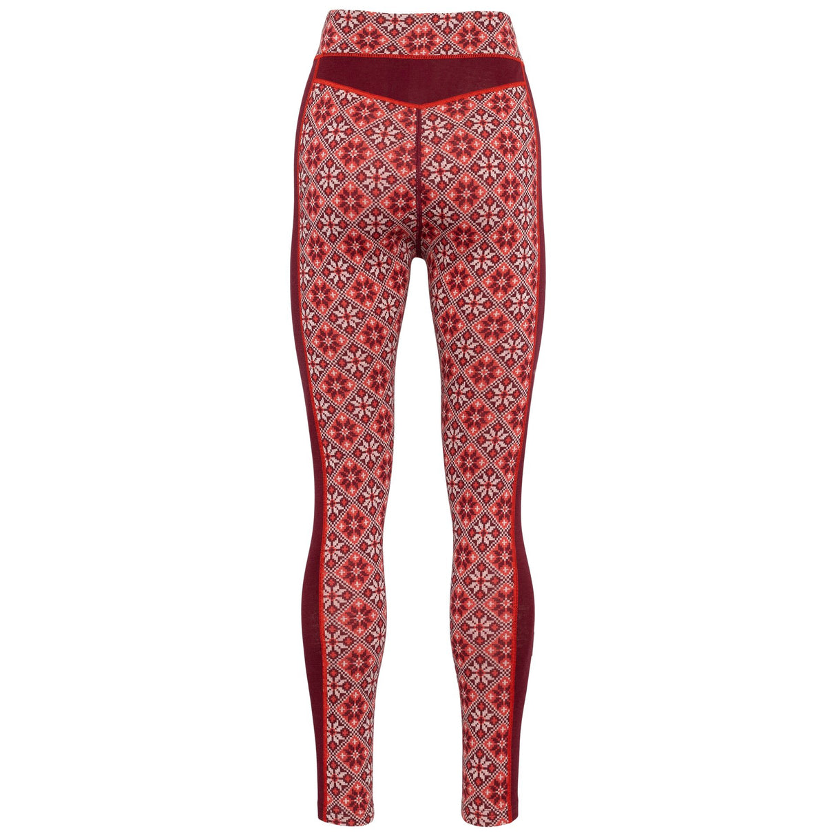 Kari Traa Rose Half Zip High Waist Skiundertøj Sæt Dame - Rouge Red