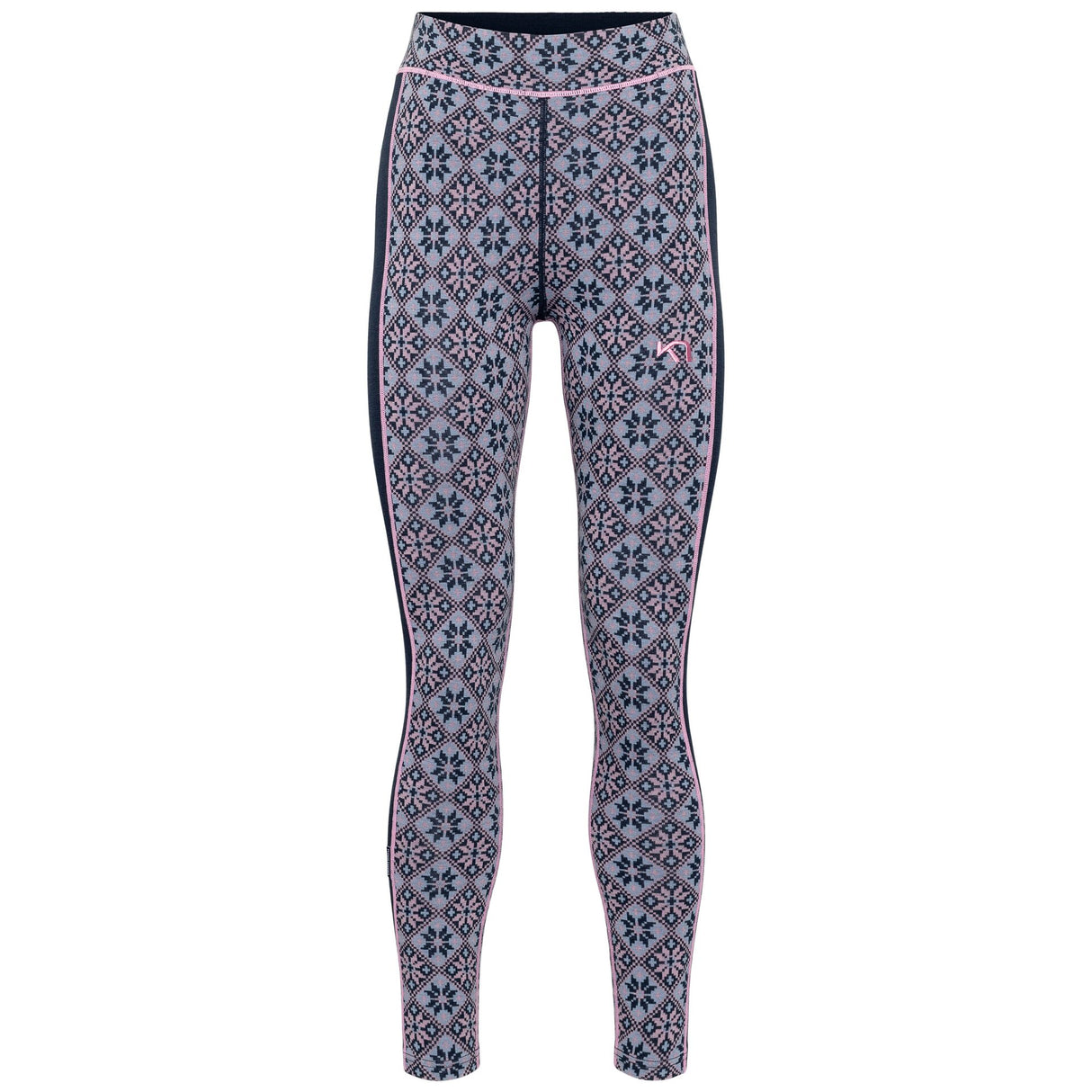 Kari Traa Rose Long Sleeve High Waist Skiundertøj Sæt Dame - Roy -