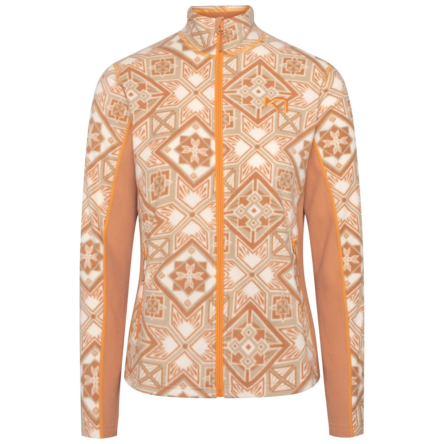 Kari Traa Olga Fleecejakke Dame - Light Brown -