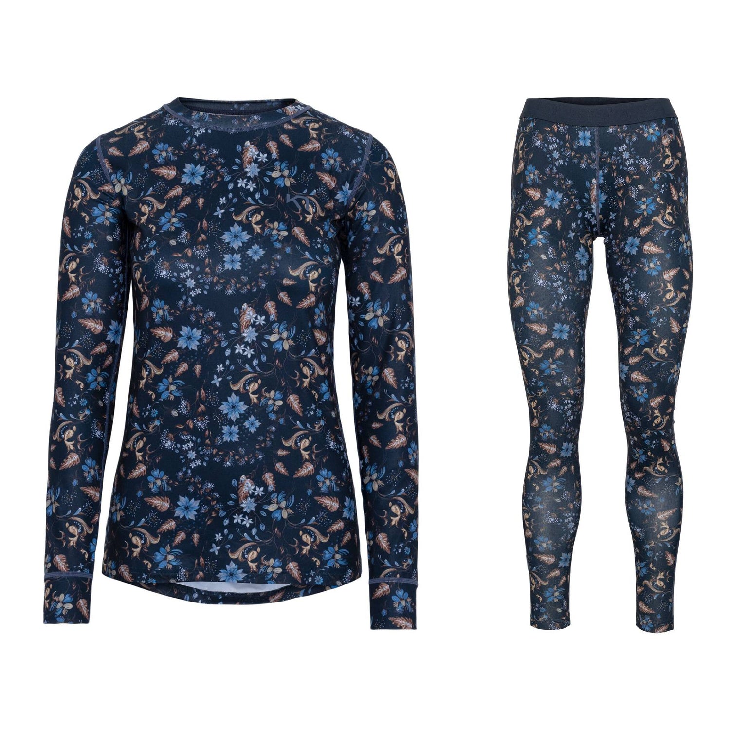 Kari Traa Fryd Baselayer Skiundertøj Sæt Dame - Royal Blue - XL