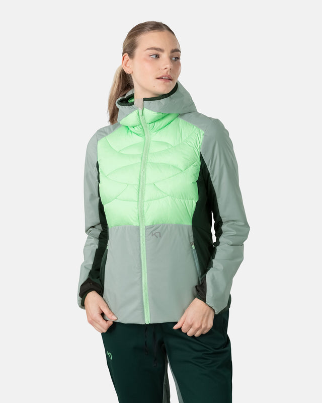 Kari Traa Tirill Thermal Jacket Thermojakke Dame - Sage Green - Sage Green