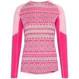 Kari Traa Malia Long Sleeve Skiundertrøje Dame - Prism Pink - Prism Pink