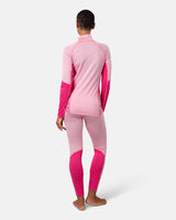 Kari Traa Malia Half-Zip Skiundertrøje Dame - Prism Pink -