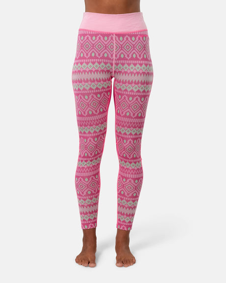 Kari Traa Malia Pants Skiunderbukser Dame - Prism Pink - Prism Pink