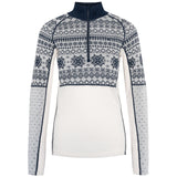 Kari Traa Vilma Half Zip High Waist Skiundertøj Sæt Dame - Natural White / Royal