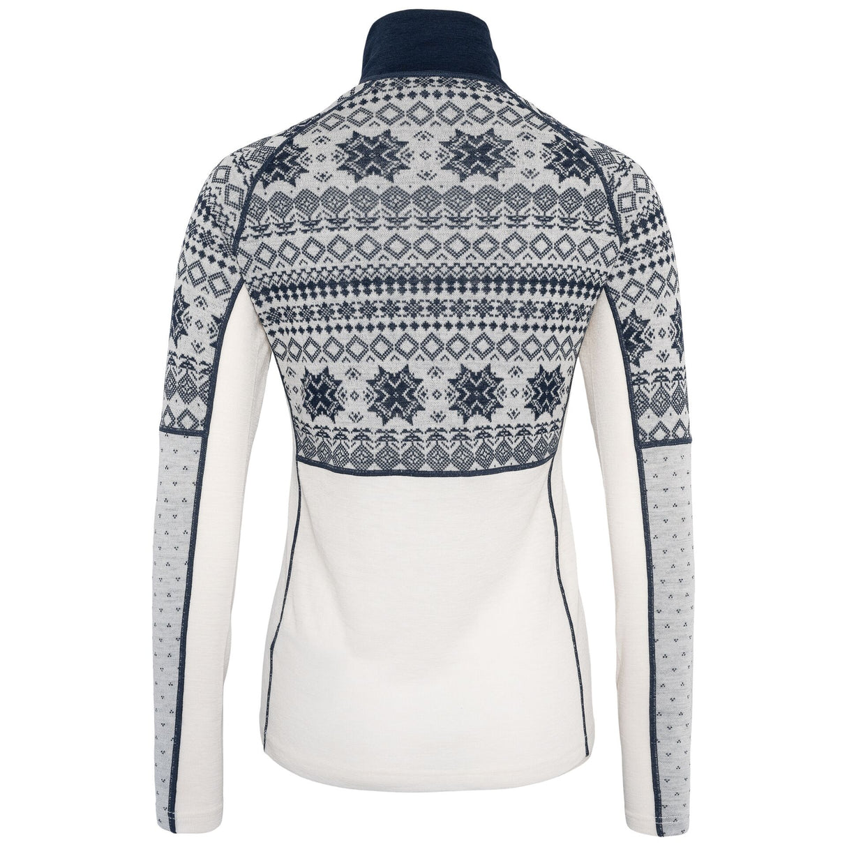 Kari Traa Vilma Half Zip High Waist Skiundertøj Sæt Dame - Natural White / Royal