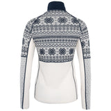 Kari Traa Vilma Half Zip High Waist Skiundertøj Sæt Dame - Natural White / Royal