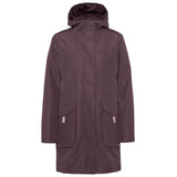 Kari Traa Mona Parka Vinterfrakke Dame – Cocoa Powder