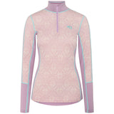 Kari Traa Anna Half Zip Skiundertrøje Dame - Bloom Purple -
