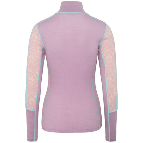 Kari Traa Anna Half Zip Skiundertrøje Dame - Bloom Purple -