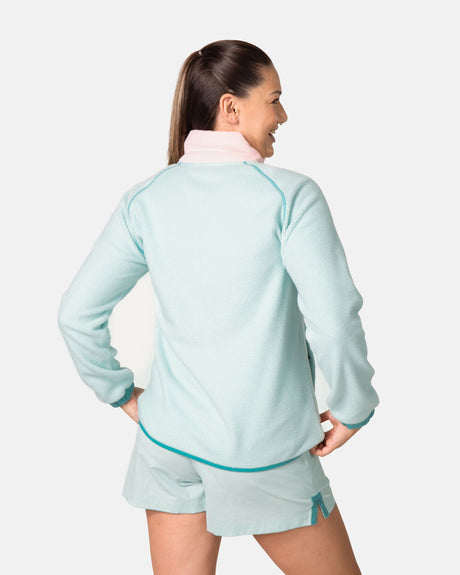 Kari Traa Emma Midlayer Fleecetrøje Dame - Aquatic -