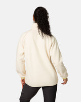 Kari Traa Emma Midlayer Fleecetrøje Dame - Natural White -
