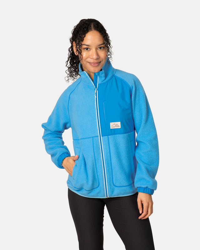 Kari Traa Emma Midlayer Fleecetrøje Dame - Ocean - Ocean