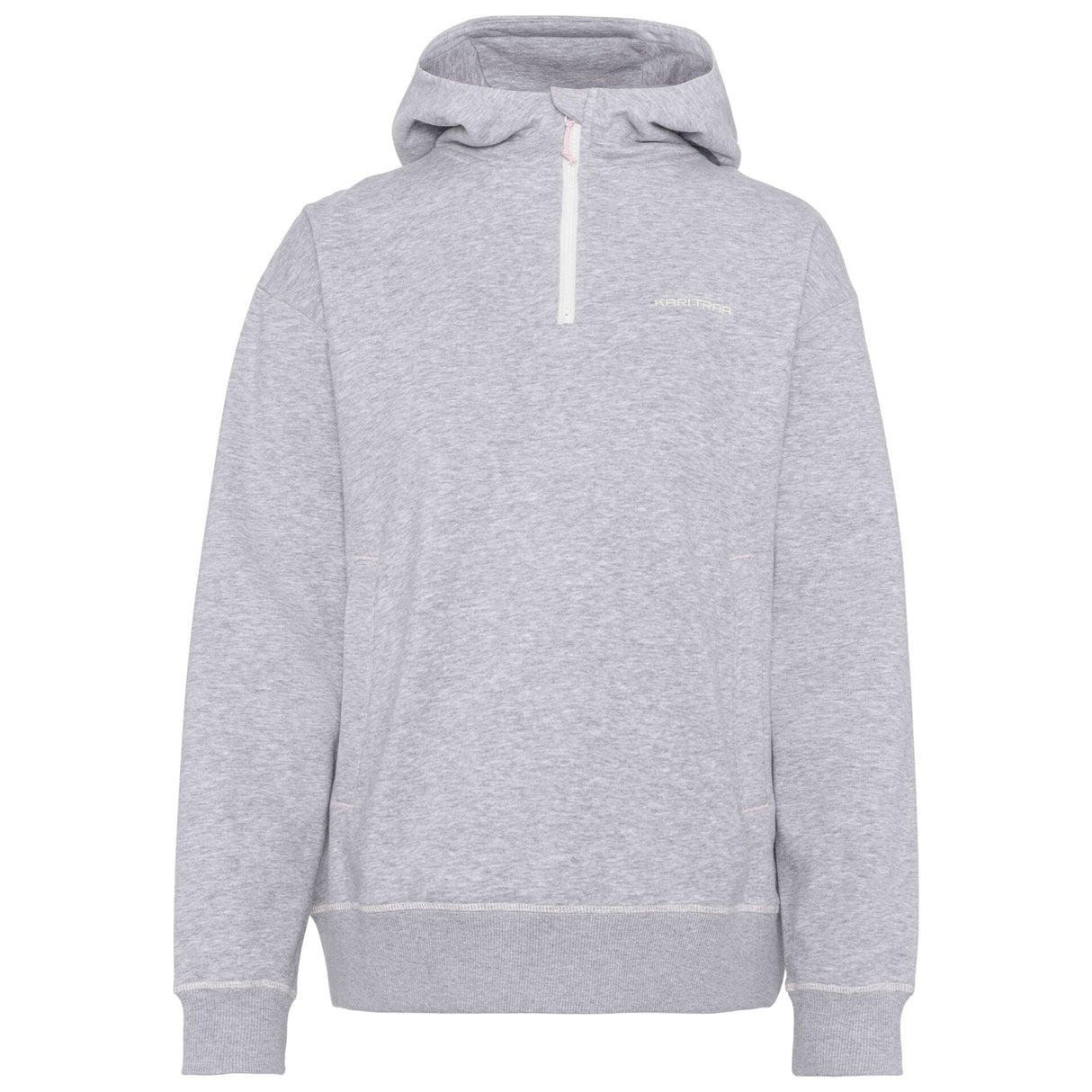 Kari Traa Synne Hood Dame - Light Grey Melange -
