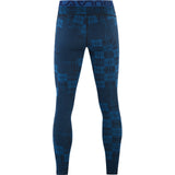 Bula Check Merino Wool Pants Skiunderbukser Herre - Denim