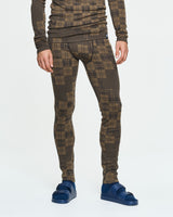 Bula Check Merino Wool Pants Skiunderbukser Herre -