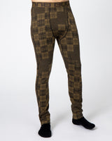 Bula Check Merino Wool Pants Skiunderbukser Herre -