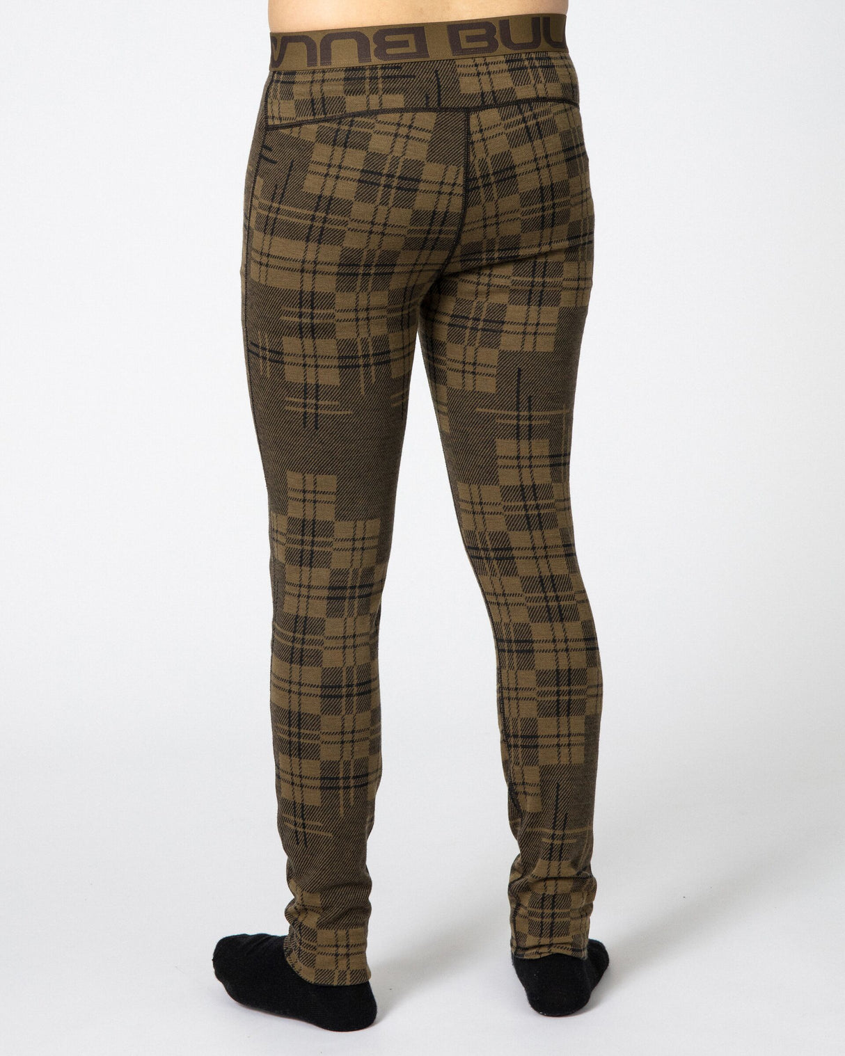 Bula Check Merino Wool Pants Skiunderbukser Herre -