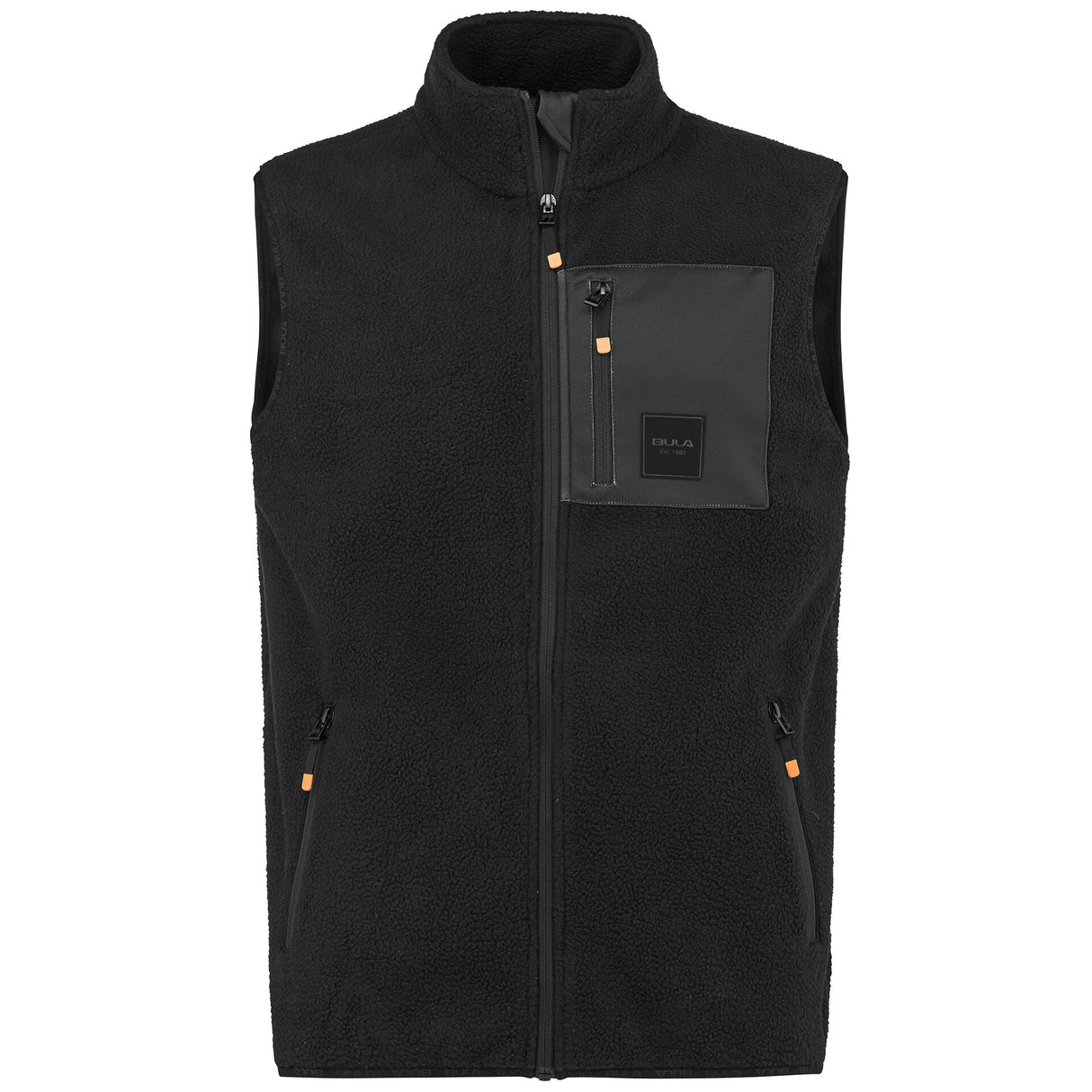 Bula BaseCamp Fleece Vest 2.0 Fleecevest Herre - Black B
