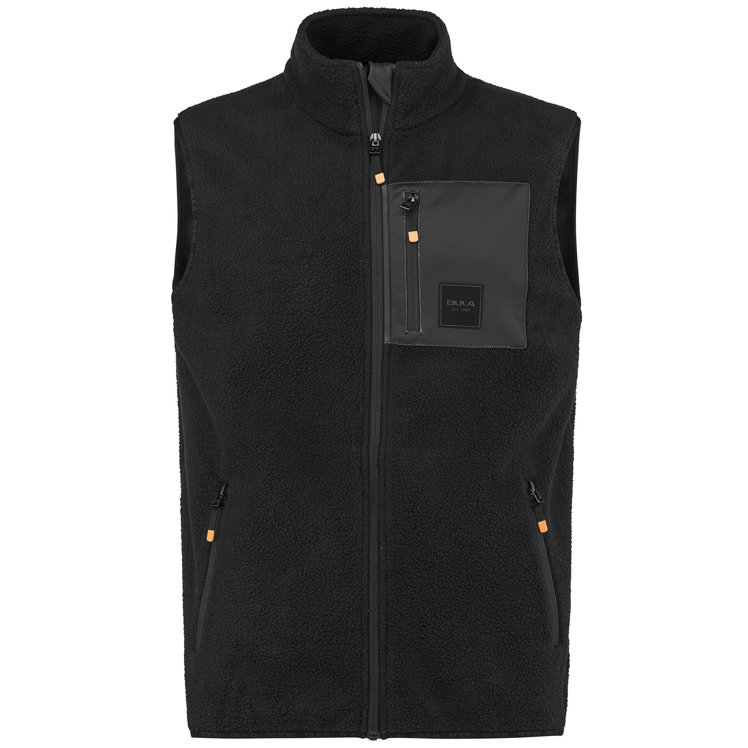 Bula BaseCamp Fleece Vest 2.0 Fleecevest Herre - Black B - Black B