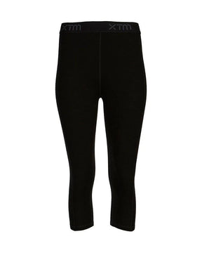 XTM Performance Merino230 3/4 Tyk Skiunderbuks - Sort - Sort